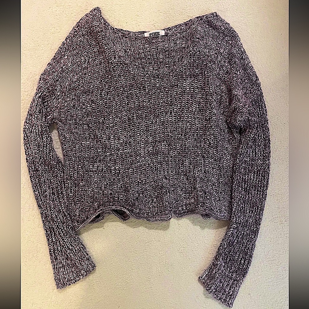 PINK purple sweater